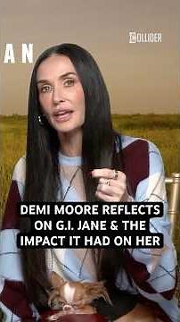 Demi Moore Reflects on G.I. Jane & The Impact It Had on Her #demimoore #landman #gijane #navyseals