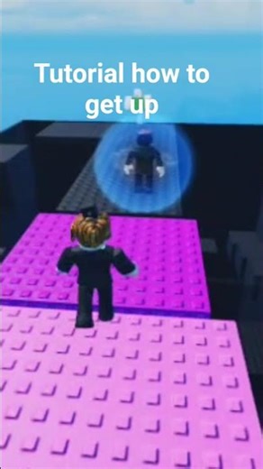 Tutorial how to get up and fall down? #roblox