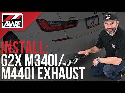 Install: AWE Exhaust Suite for the BMW G2X M340i/M440i