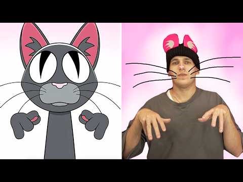 Sprunki 4 Phase 4 THE CAT Incredibox in Real life. ❤️ #sprunki #incredibox