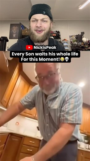 Every Son Waits His Whole Life For This Moment!! #family #relatable