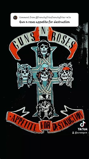 Guns N’ Roses – Appetite for Destruction 🔥 Iconic Rock Album Cover request by subscriber