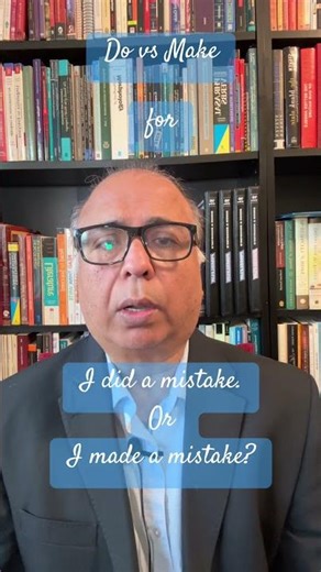 Do vs Make | Why We Say “Make a Mistake,” Not “Do a Mistake”