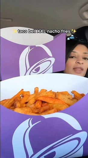 Taco bell XXL nacho fries 🍟