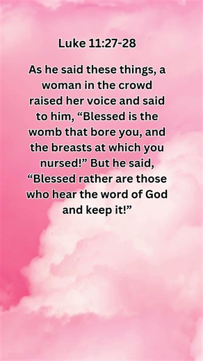 Jesus Saves | Luke 11:27–28 Daily Bible Verse