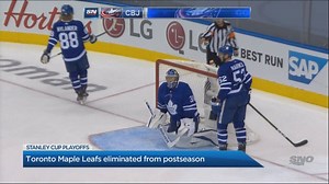 Toronto Maple Leafs eliminated from postseason