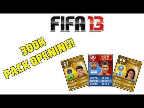 FIFA 13 - 300K pack opening!