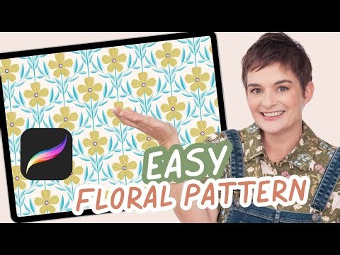 Surface Pattern Design Tutorial | Complete Floral Pattern Workflow in Procreate