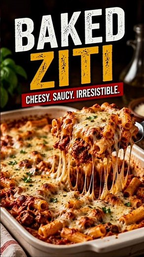 POV : Making Cheesy Baked Ziti 🇮🇹🧀 | The Ultimate Italian Comfort Food