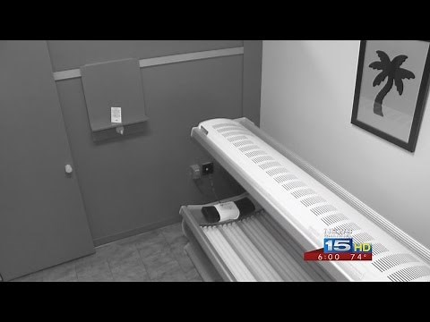 Police investigate creepy customers at tanning salon