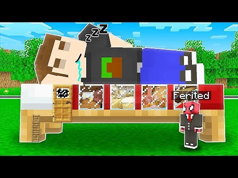 TARIK'ın EVİNDE KÜÇÜLEREK 1 GÜN GEÇİRDİM - Minecraft