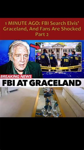1 MINUTE AGO: FBI Search Elvis' Graceland, And Fans Are Shocked Part 2 #news #hollywood #celebrity #elvispresley