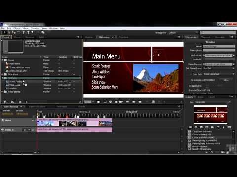 Adobe Encore CS6 Tutorial | Overview | InfiniteSkills