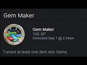 Gem Maker (Steam Badge 100XP) Easy badge