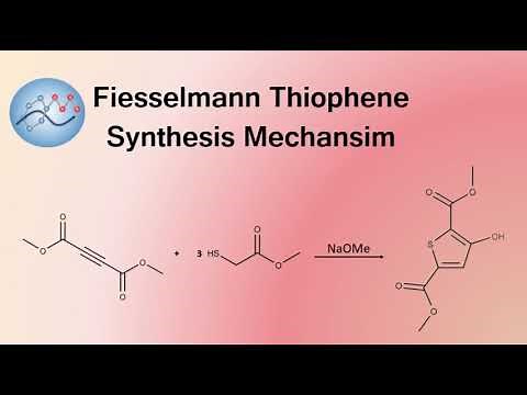 Fiesselmann Thiophene Synthesis Mechanism | Organic Chemistry