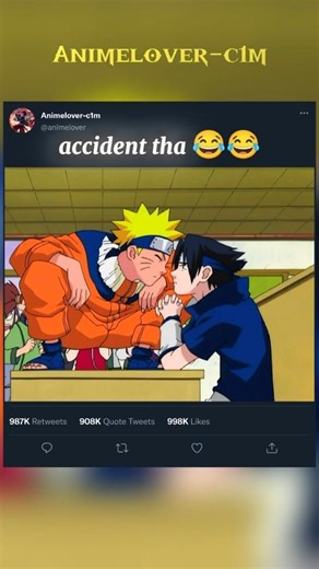 accident tha 😂😂 #naruto #narutoshippuden #narutouzumaki #sasuke #sakura #kakashi #anime #shorts
