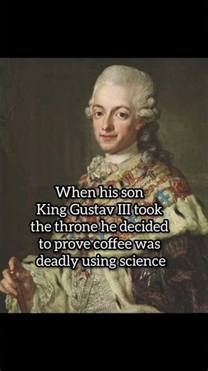 The Strange History of Sweden’s Royal War on Coffee. #history #facts #coffee