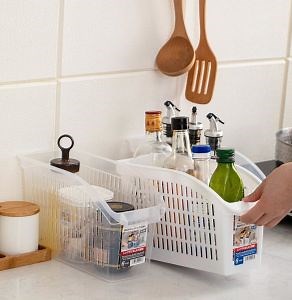 [Hot Item] Plastic Stackable Fridge Organizer Freezer Organizer Pantry Organizer Pantry Storage