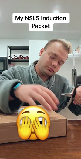 Unboxing My NSLS Induction Packet | Mikey Watts