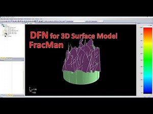 How to Generate DFN for a photogrammetric 3D surface model using FracMan