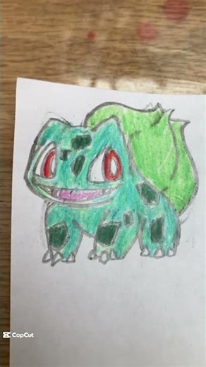 Drawing Bulbasaur! for the 30th anniversarry of pokemon #pokemon #art #bulbasaur #drawing