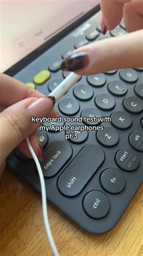 another day another keyboard sound test @Logitech #keyboardtok #keyboardasmr #keyboardlover