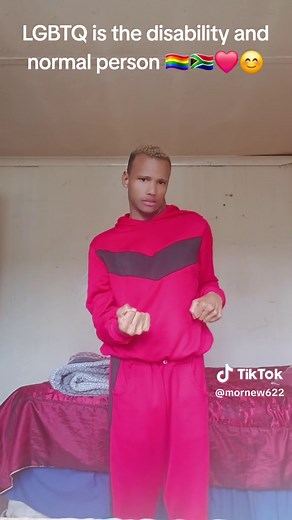LGBTQ is the disability and normal person 😊❤️❤️🇿🇦🏳️‍🌈