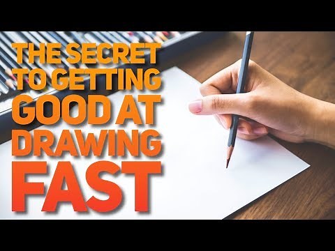 The Secret to Getting Good at Drawing Fast