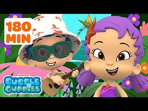 180 Minutes of Spring Time with Oona & Gil! 💐 Songs & Games | Bubble Guppies