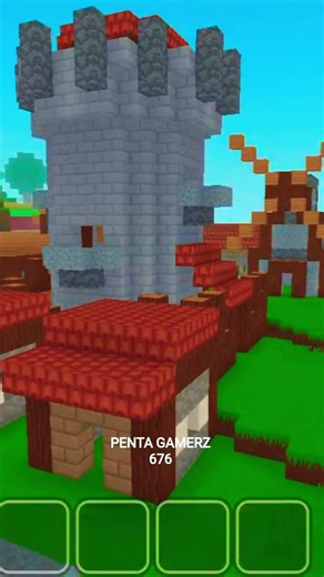 #song #minecraft Village in block craft