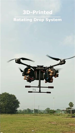 Rotating Payload Drop Mechanism Integrated with Ardupilot