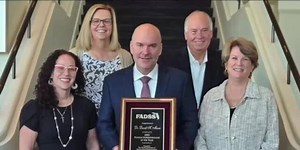 HEAD OF THE CLASS: School superintendent praised after winning top award