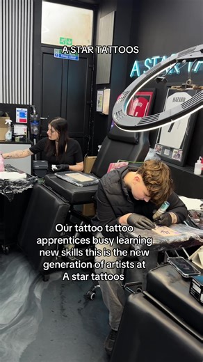 New Generation of Tattoo Artists at A Star Tattoos