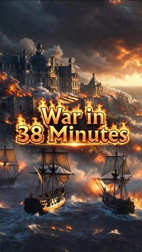 The War That Lasted Only 38 Minutes.