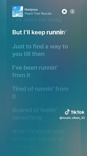Peach Tree Rascals - Mariposa (Full Lyrics) | #peachtreerascals #mariposa #applemusic #fyp #lyric #lyrics #musicvibe #musicvibes