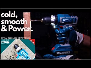 Total Tools Premium 20V Series Li-ion Cordless Impact Drill. TIDLI2003