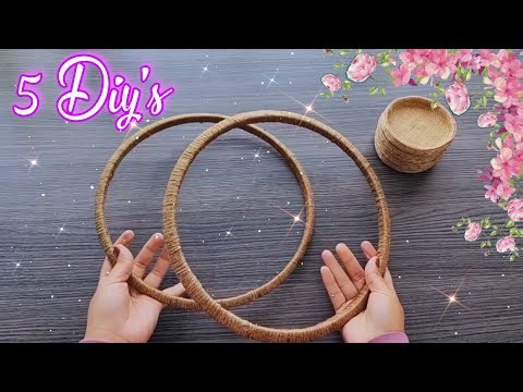 5 USEFUL AND FUNCTIONAL IDEAS WITH RECYCLED MATERIALS!! ORIGINAL CRAFTS YOU'LL LOVE! 😻