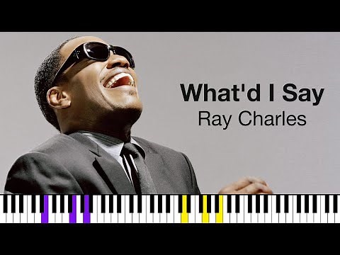 What'd I Say — Ray Charles | Piano Tutorial