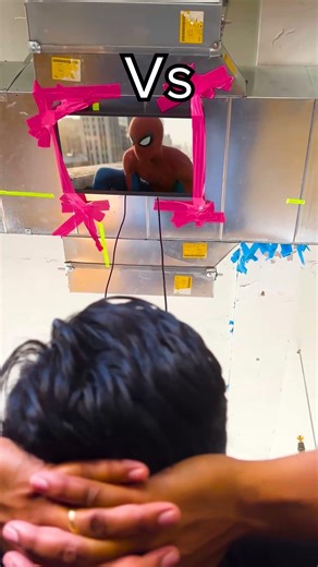 World's smallest 4k headset 😎 #tech #vr #technology #virtualreality #spiderman