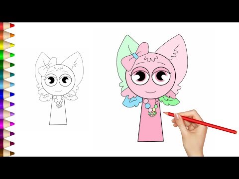 Drawing My Incredibox Sprunki OC Character | Step-by-Step Art Tutorial 🎨