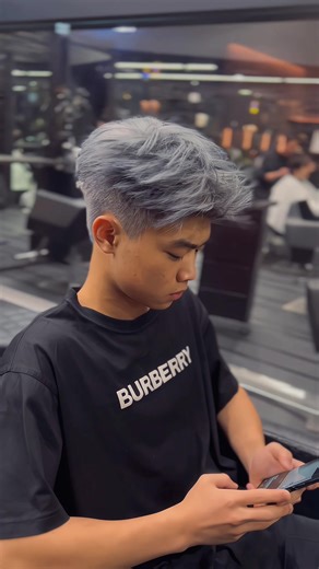 Ash Grey Hair Transformation: Men's Style & Care