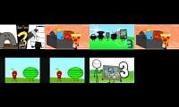 Mix of 8 videos from youtube : Object Angry Episode 3