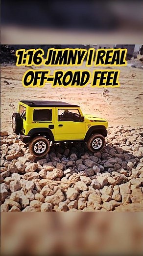 RC Suzuki Jimny 4x4 | Slo-Mo Rock Crawling Action! #RCCrawler #SuzukiJimny #RCCars #OffRoadRC