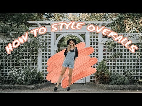 HOW TO STYLE OVERALLS | 10 overalls outfit ideas!