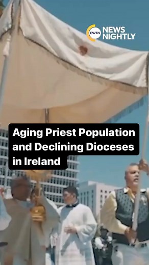 Like much of the Western world, the Catholic Church in Ireland is declining. We look at the aging priest population in the country and the struggling dioceses. | EWTN News Nightly