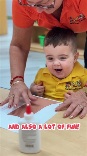✨ Watch our little crafters in action! 🎨👦👧 In just 18 seconds, see how our kiddos at New Horizons are boosting their creativity, motor skills, and having a blast with hands-on crafts! 👐✨ Every brushstroke and smile is a step toward new learning adventures. Don’t miss out—tap to join the fun and let your child’s creativity soar! 🚀 #CraftingKids #NewHorizonsPreschool #TinyHandsBigDreams