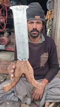 how to make wood cutting blade