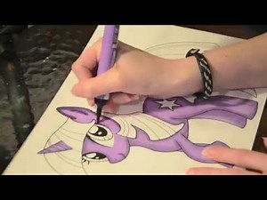 Speed painting MLP 1 of 6 - Twilight Sparkle