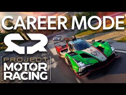 Project Motor Racing Career Mode