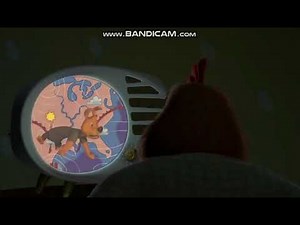 Chicken Little Aliens Ran Away